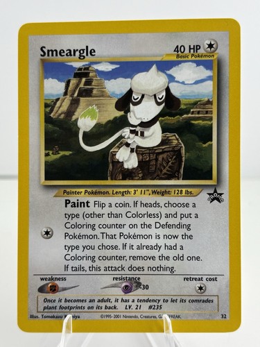 Smeargle 32/53 Wotc Black Star Promo Regular Pokémon NM/LP