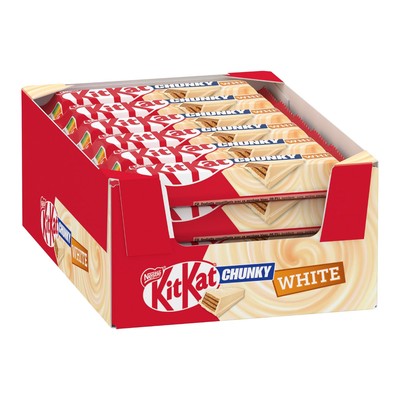 KitKat Chuny White Knusperwaffel Riegeln mit weißer Schokolade 24x40g
