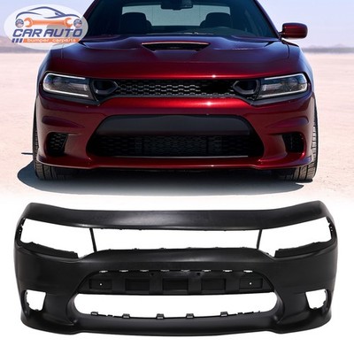 Front Bumper Cover Primed CH1000A23 For 2015-2023 Dodge Charger 5PP39TZZAE