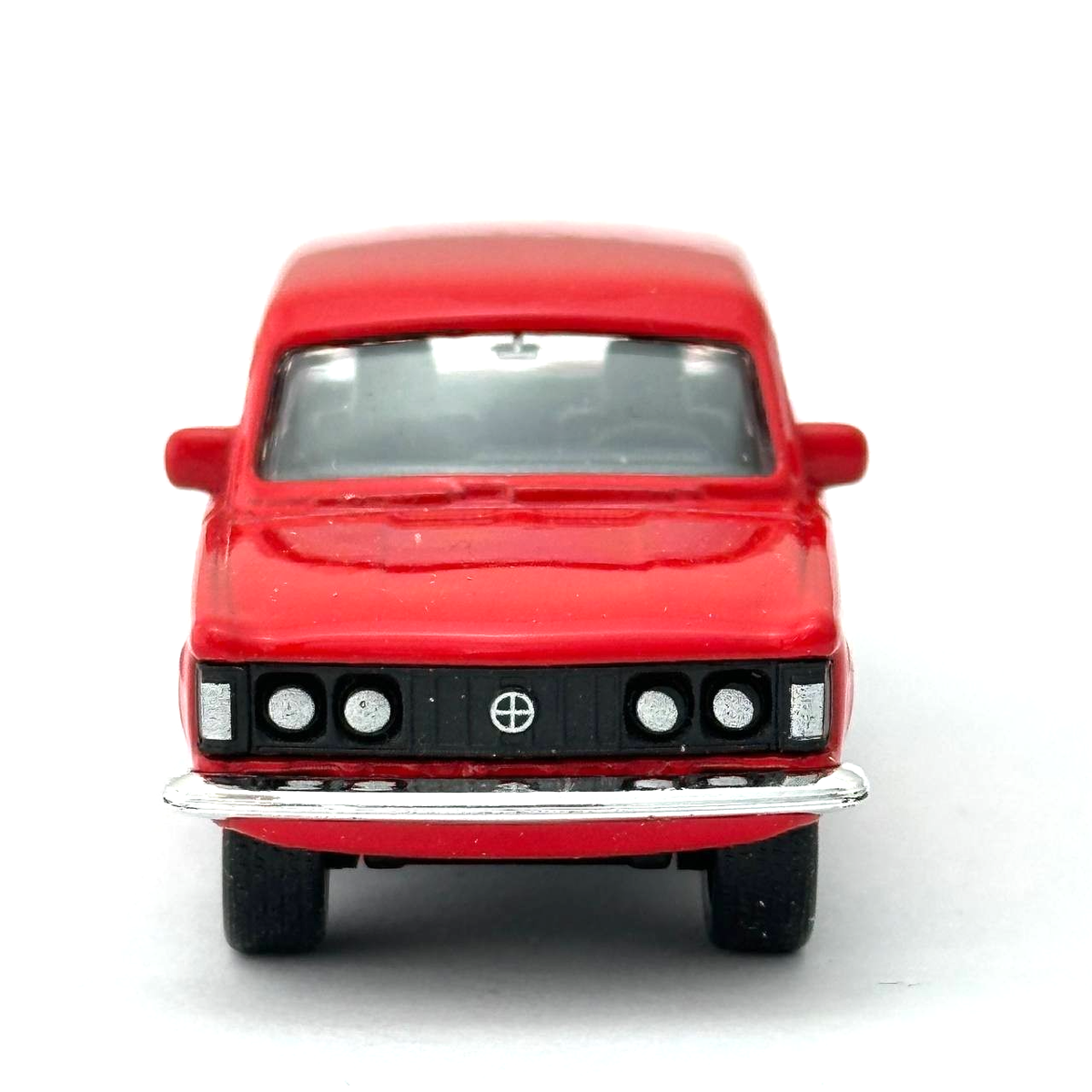 Fiat 125 P Polski Sedan Red Welly 1:60 1:64 Series Scale Diecast