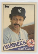 1985 Topps Collector's Edition Tiffany Oscar Gamble #724 9b4