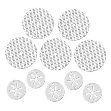 5 Set Car Heat Shield Repair Kit with Washers,Exhaust Heat Shield Clips for