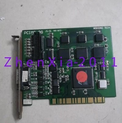1pc used Weihong PCIMC-3G control card *vv