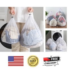 Large Mesh Laundry Bag Wash Net Bra Shoe Clothes Washing Machine Storage Bag