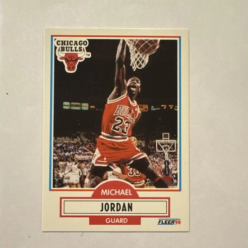 Jordan 1990 Fleer Base Set Jordan #26
