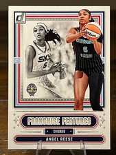 2025 Panini Donruss WNBA #5 Angel Reese Franchise Features Chicago Sky