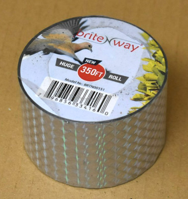 Brite Way Bird Repellent Premium Quality Bird Deterrent Reflective Scare Tape