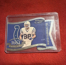 Leaf 2000 Quantum Leaf Banner Season Marvin Harrison BS-2 Serial Numbered