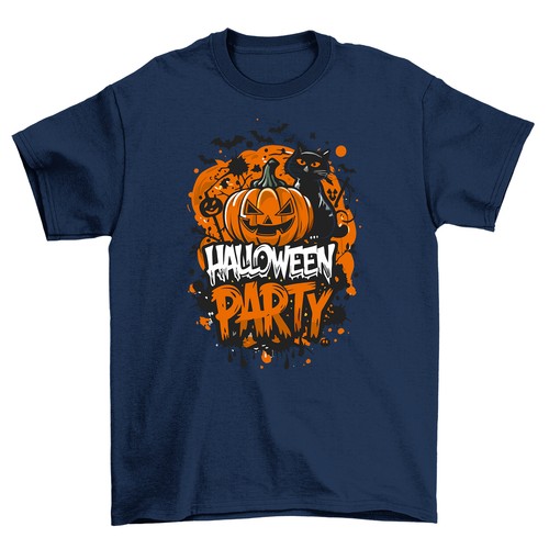 Halloween_230 T-shirt - Spooktacular Fun! 100% Cotton, Funny Unisex Printed Desi - Picture 3 of 46