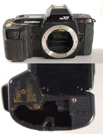 OLYMPUS OM 707 CAMERA FOR PARTS | eBay