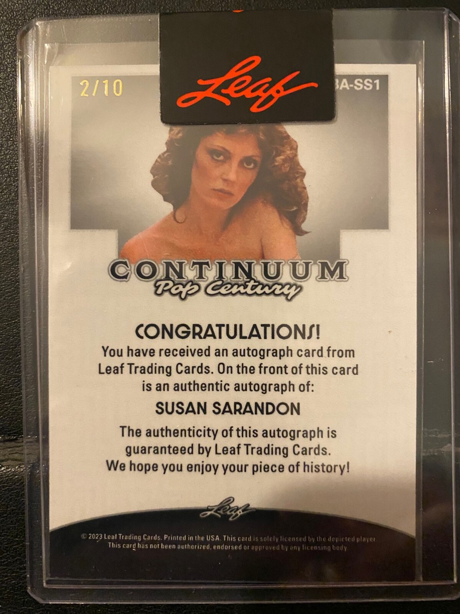2024 Leaf Metal Pop Century Continuum SUSAN SARANDON Auto