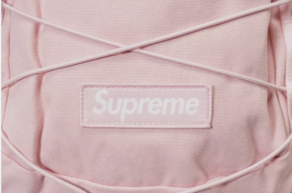 Supreme Backpack Light Pink SS25 Water Resistant Cordura 28L