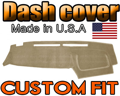 Fits 1998-2001 NISSAN FRONTIER DASH COVER MAT DASHBOARD PAD MADE IN USA / BEIGE