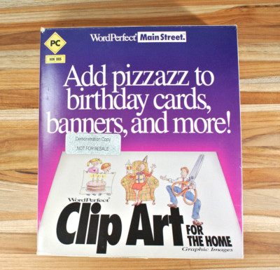 Wordperfect Clip Art for the Office 1.0 Win/Dos - Demonstration