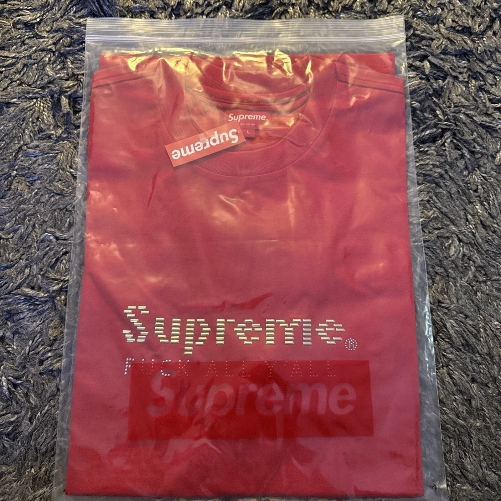 Tee shirt Supreme Gold Bars original taille L