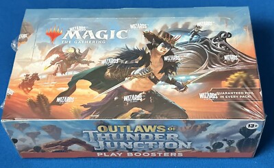 New Play Booster Box Outlaws of Thunder Junction OTJ MTG New Sealed | eBay New Play Booster Box Outlaws of Thunder Junction OTJ MTG New Sealed | eBay