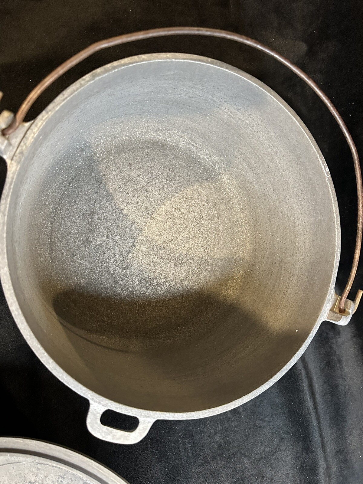 Vintage Majestic Cookware 6 Quart Aluminum Dutch Oven Pot & Lid W/ Bail