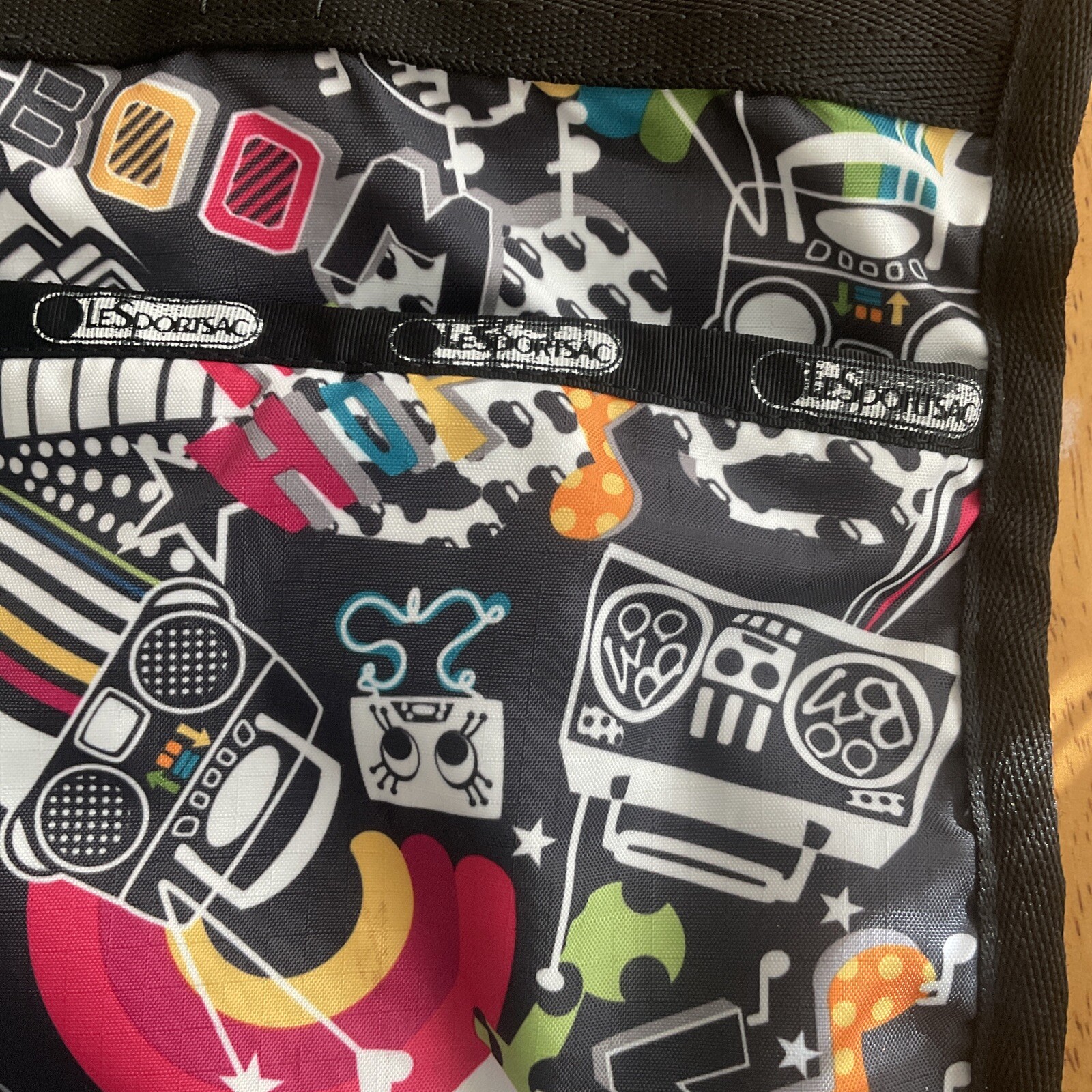 LESPORTSAC VINTAGE ANNE BOOM BOX RETIRED PATTERN eBay