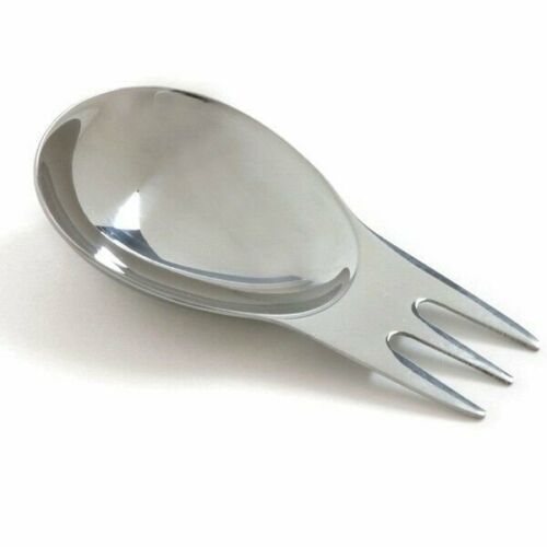 Norpro Stainless Steel Spork - Camping Hiking Party Appetizer Spoon Fork Scoop - Picture 1 of 1