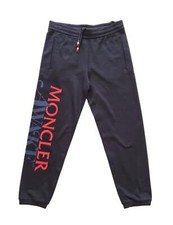 Moncler pantaloni tuta uomo in cotone F10928H70010 V8139 nero taglia M