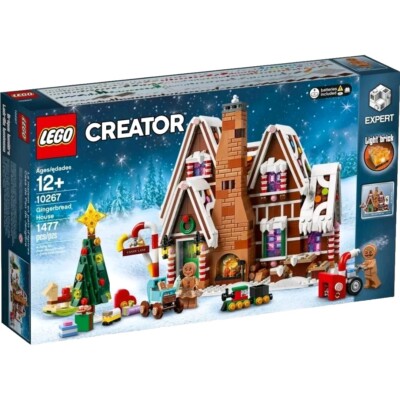 LEGO 10267 Gingerbread House Retired Winter Village Christmas
