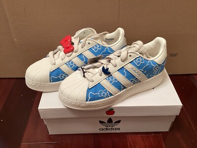 NEW adidas Superstar XLG Hello Kitty | Women Size 6.5W IG4477 | eBay