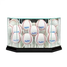 9 Baseball Display Case - Premium UV Protected Glass Baseball Showcase