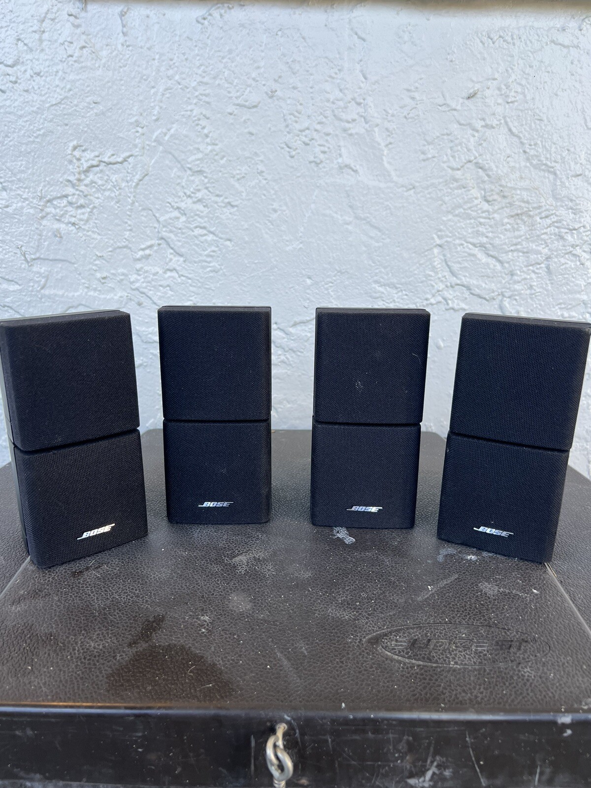Lot de 2 haut-parleurs Bose double double double cube Acoustimass