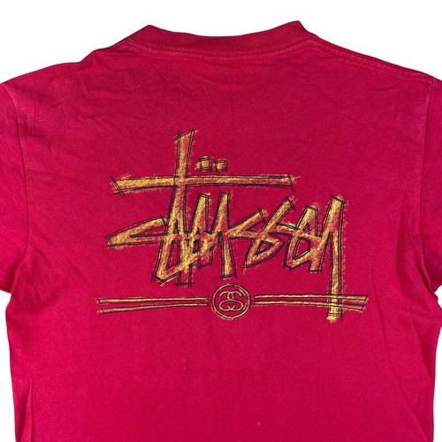 Vintage 90s Stussy Sketch T Shirt Small Made In USA Single Stitch Skater - Picture 5 of 5