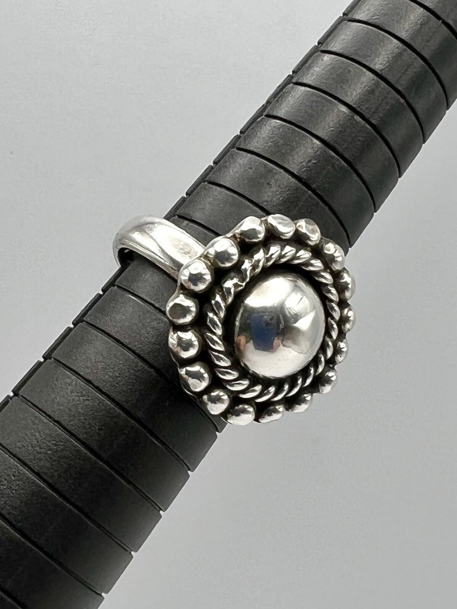 Vintage Retro MWS Mexico Sterling Silver 925 Ring Size 9.25 Vintage Retro MWS Mexico Sterling Silver 925 Ring Size 9.25