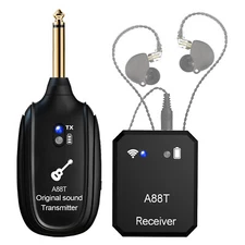 Wireless in Ear Monitor System 2.4GHz Transmitter and Receiver in-ear Monitoring