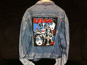 kiss denim jacket