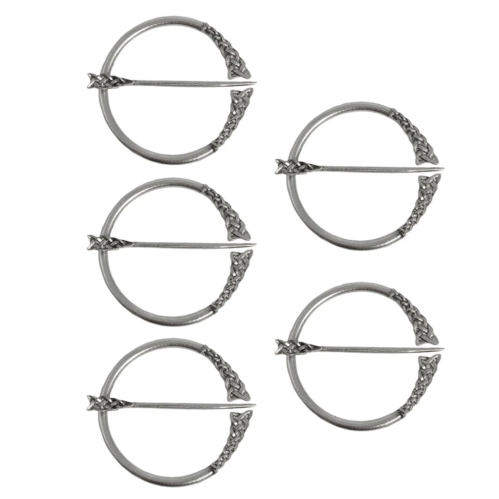 5pcs Viking Penannular Brooch Cloak Pin Shawl Buckle Clasp eBay