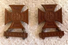 Vintage Two Womans Relief Corp 1883 Ladder Pins 25 Years