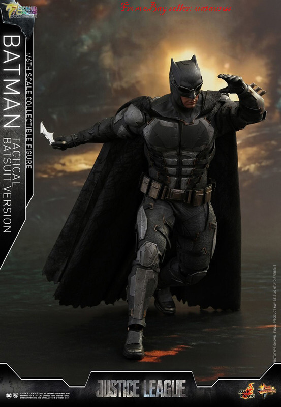 Hot Toys 1/6 Mms432 Justice League Batman Tactical Batsuit Version