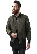 URBAN CLASSICS Men's Jacket Jacket 2-Tone Bomber Jacket Over sizes
