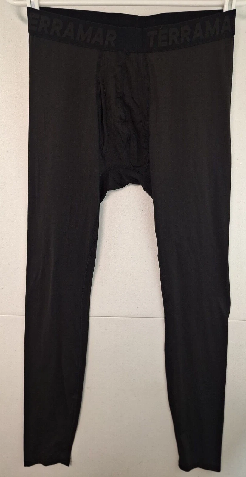 Terramar Climasense 2.0 Black Baselayer Pant Men's Small NWT