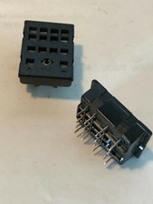 Relay socket with PC pins for Potter  Brumfield type KH, 2 each