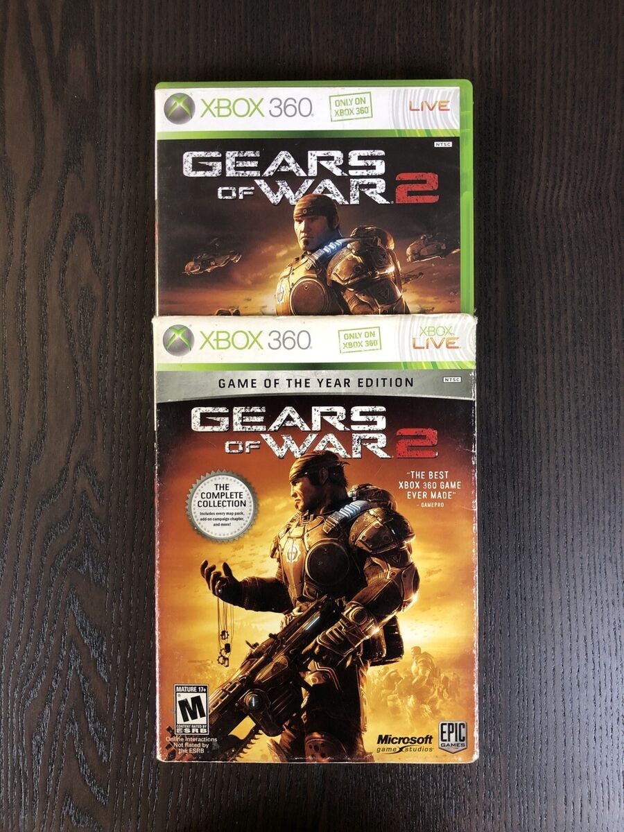 NEW Gears of War 2 The Complete Collection (XBox 360 Platinum Hits)