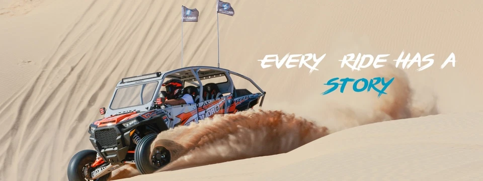 Juego de espejos retrovisores laterales Pro Armor - azul Foto 3 de 3