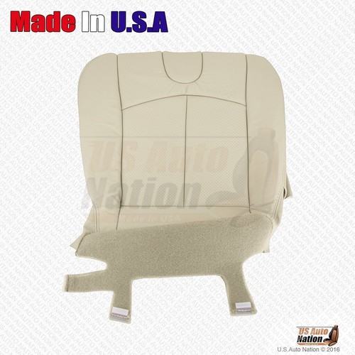 2008 - 2013 For Infiniti G37 Front Driver Bottom Perforated Leather Cover Tan - Picture 6 of 9