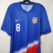 McKennie USMNT Jersey Men's XL Nike 2024 Stadium Away Soccer USA NWT