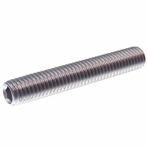Perno filettato SECCARO con punta conica M8 x 50 mm, acciaio inox V2A VA (c1E)