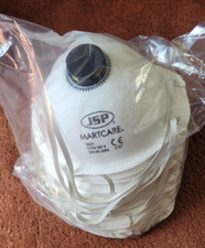 JSP FFP2 Martcare Respiratory Protection Mask - 100  (10 boxes of 10) 