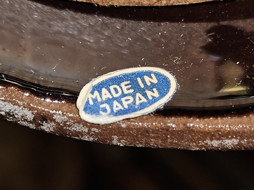 Vintage Music Box  Decanter Jug  Little Brown Jug Man Rotates to Music - Picture 4 of 4