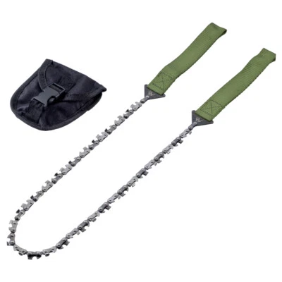 A. BLÖCHL Handkettensäge Pocket Saw 33 Sägezähne Outdoor Bushcraft Camping Säge Kettensäge