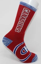 Montreal Canadiens NHL For Bare Feet Crush Deuce Crew Socks *Medium
