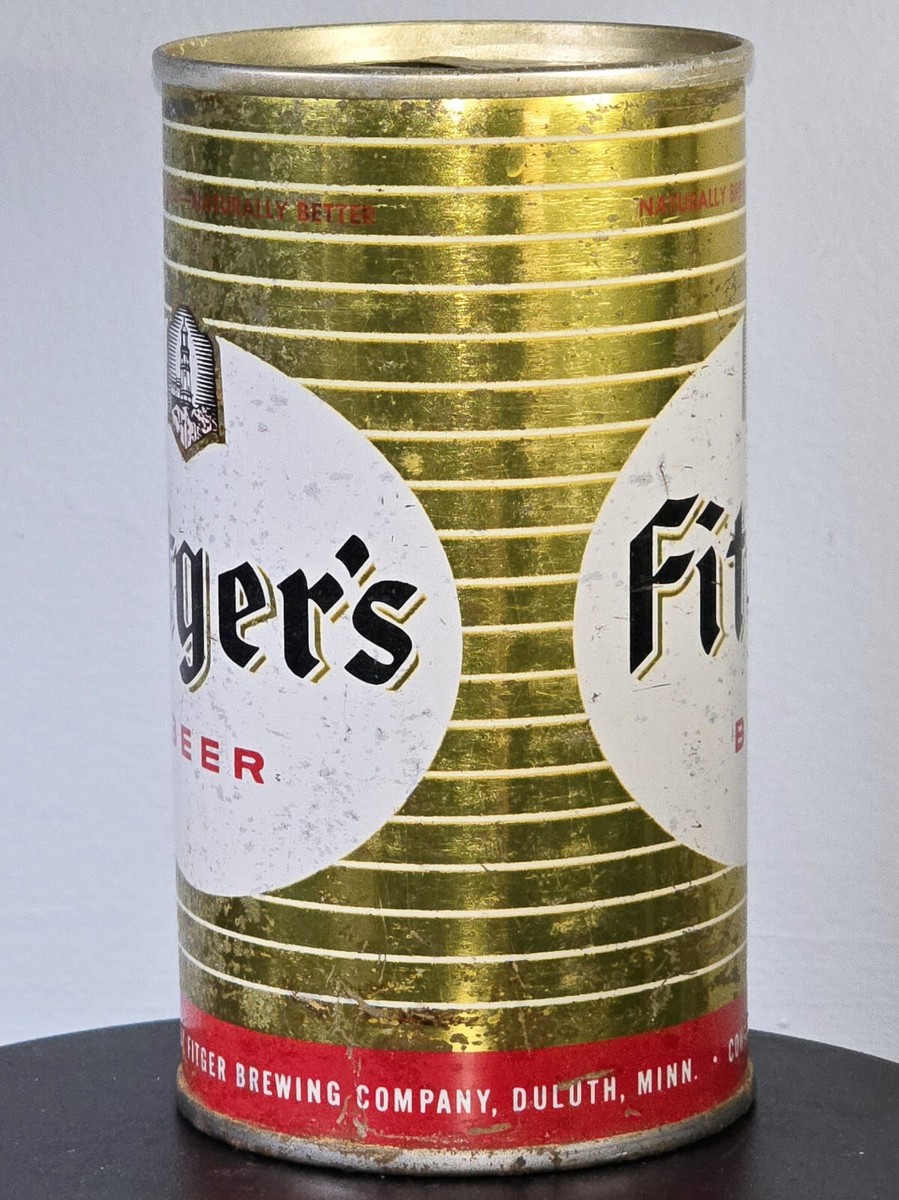 1966 MINNESOTA FITGER'S BEER CAN NATURAL BREWED DULUTH GOLD