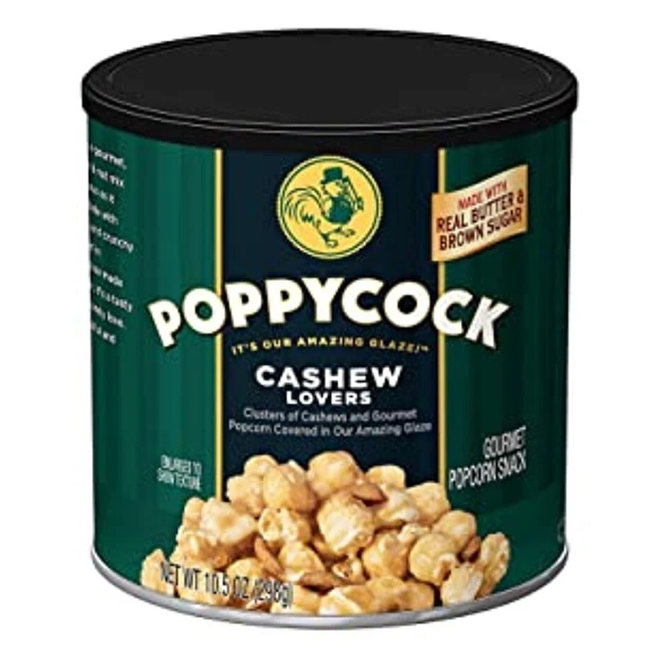 Orville Redenbachers POPPYCOCK Cashew Lovers Gourmet Popcorn 10.5 Oz