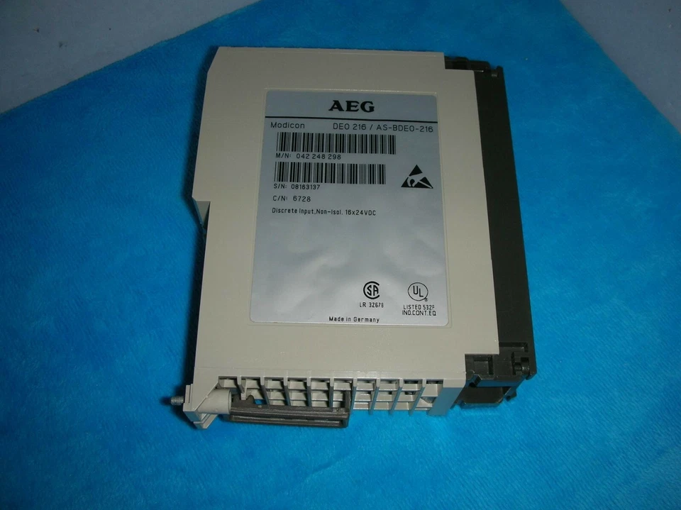 1PC USED Modicon PLC DEO216/AS-BDEO-216 - Image 3 of 3